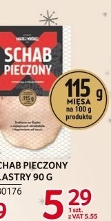 Schab pieczony plastry 90 g promocja w Selgros