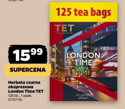 Herbata czarna ekspresowa promocja w Netto
