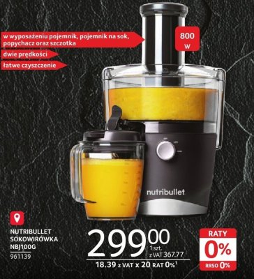 SOKOWIRÓWKA NBI100G promocja w Selgros