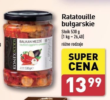 Ratatouille bułgarskie KONEXFOODS promocja