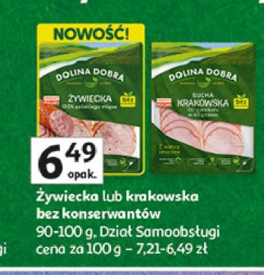 Kiełbasa krakowska Dolina dobra promocja