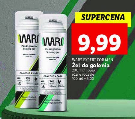 Żel do golenia promocja w Intermarche
