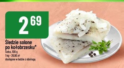 Śledzie solone po kołobrzesku Seko promocja w POLOmarket
