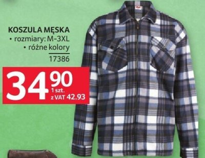 Koszula męska Tex promocja w Selgros