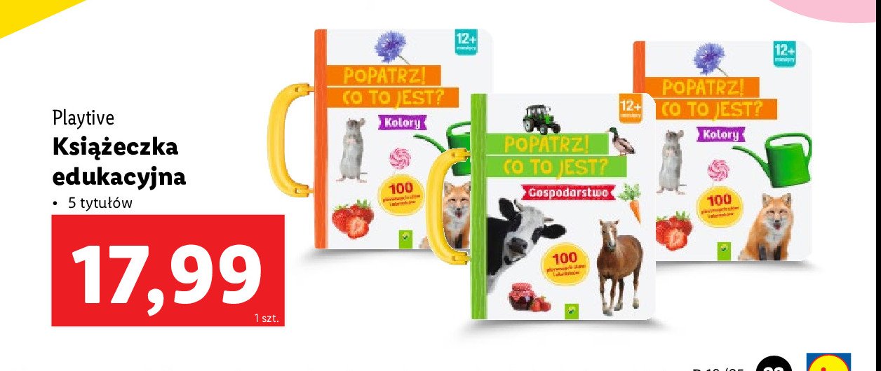 Popatrz! co to jest? kolory Playtive promocja