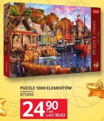 Puzzle 1000 elementów promocja w Selgros