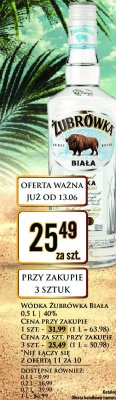 W贸dka 呕ubr贸wka bia艂a promocja