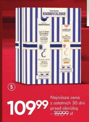 Zestaw kosmetyków EMBRYOLISSE krem, 75 ml + krem-żel, 30 ml promocja w Super-Pharm