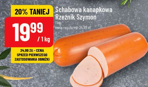 Schabowa kanapkowa Rze藕nik szymon poleca promocja