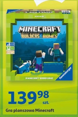 Gra minecraft Ravensburger promocja