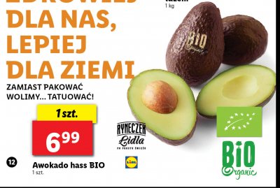 Awokado hass bio Ryneczek lidla promocja