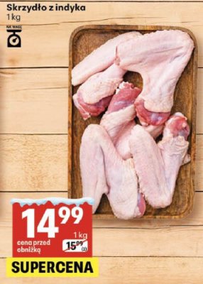 Skrzydło z indyka promocja w Delikatesy Centrum