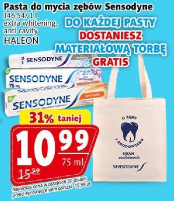 Pasta do mycia zębów Sensodyne promocja w Prim Market