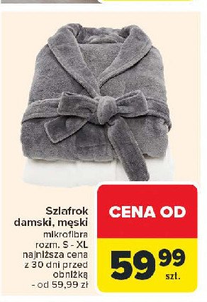 Szlafrok męski promocja w Carrefour Market