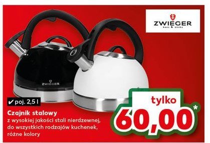 Czajnik 2.5 l Zwieger promocja