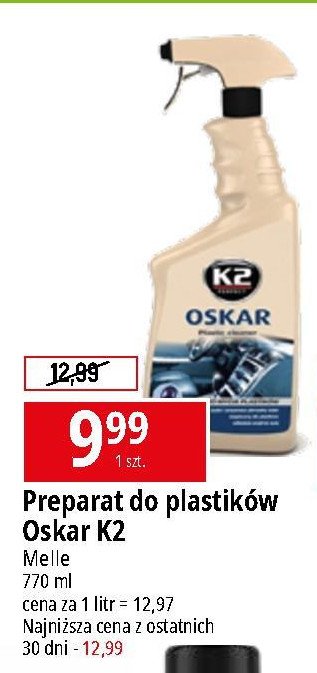 P艂yn do plastiku wewn臋trznego K2 OSKAR promocja