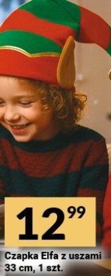 Czapka Elfa z uszami 33 cm, 1 szt. promocja w Twój Market