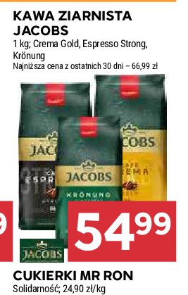 Kawa Jacobs crema gold promocja