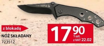 Nóż składany promocja w Selgros