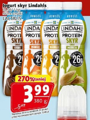 Jogurt skyr Lindahls Lactalis promocja w Prim Market