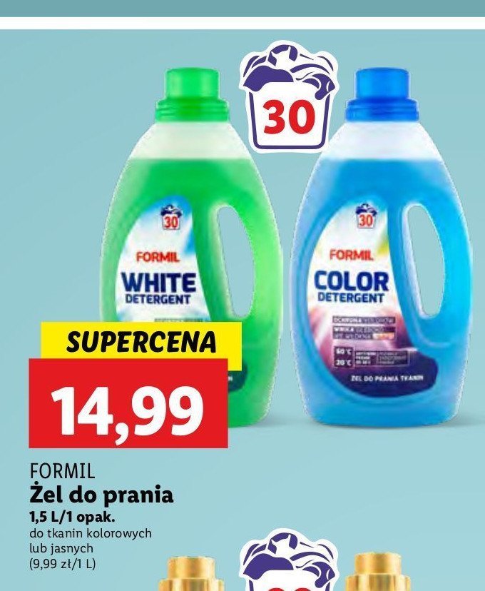 Płyn do prania white Formil promocja