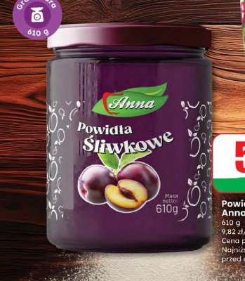 Powidła śliwkowe  promocja w Dino