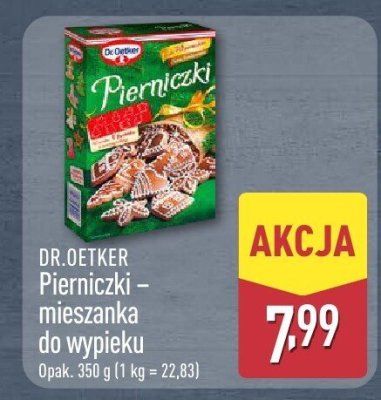 Pierniczki - mieszanka do wypieku promocja w Aldi