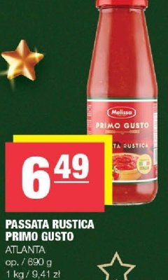 Passata Rustica Primo Gusto Atlanta promocja w SPAR