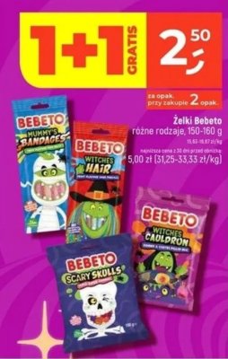 Żelki Bebeto promocja w Dealz