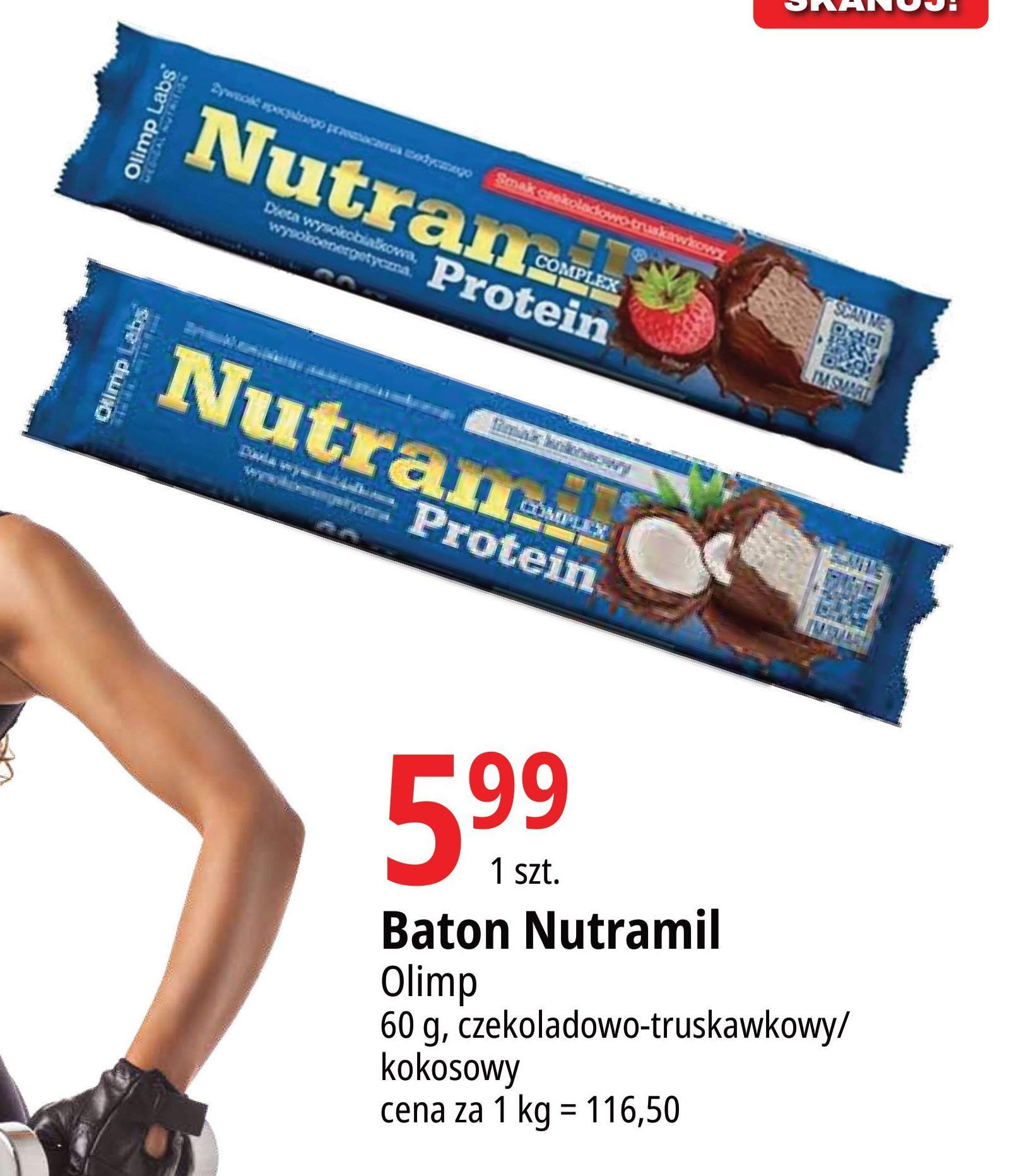 Baton kokosowy promocja