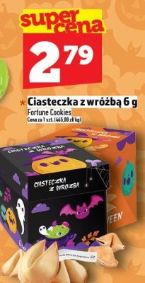 Ciasteczka z wróżbą 6 g Fortune Cookies promocja w TOPAZ