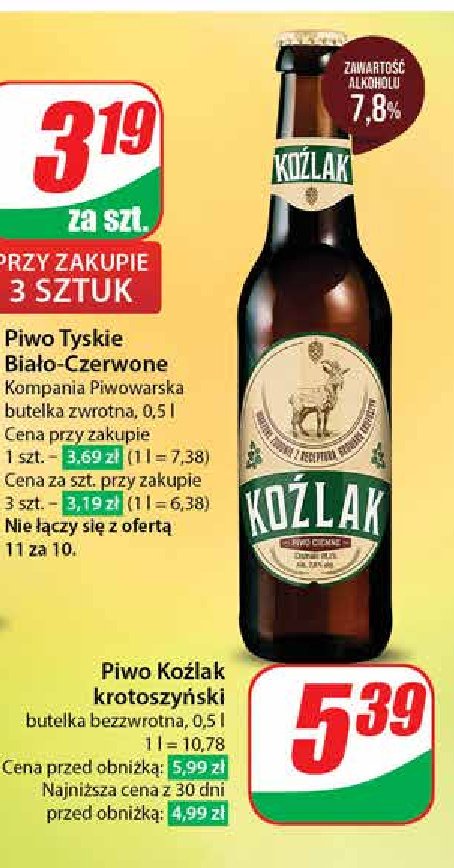 Piwo Koźlak krotoszyński promocja