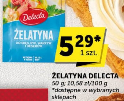 Żelatyna Delecta promocja w ABC