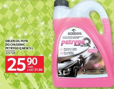Orlen Oil Płyn do chłodnic Tertygo Q New 5L promocja w Selgros