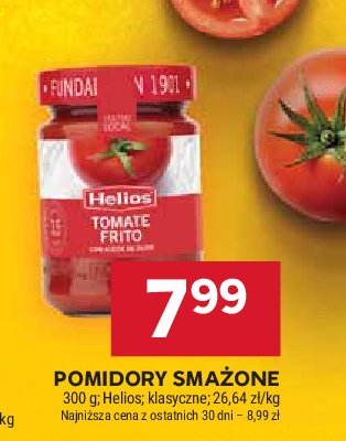 Pomidory smażone Helios food promocja w Stokrotka