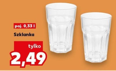 Szklanka promocja w Kaufland