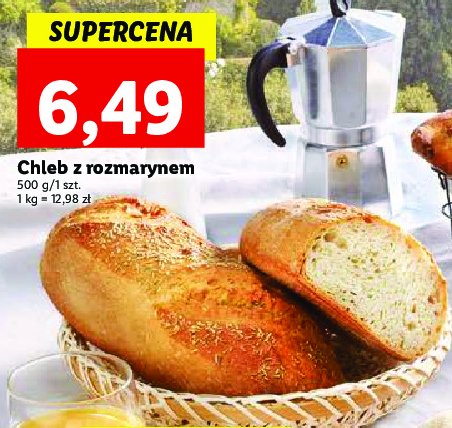 Chleb z rozmarynem promocja