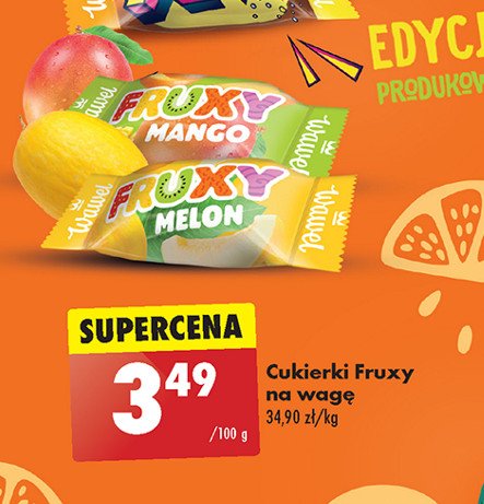 Cukierki fruxy Wawel promocja