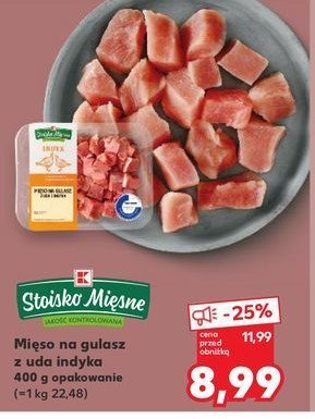 Mi臋so na gulasz z indyka Stoisko mi臋sne promocja