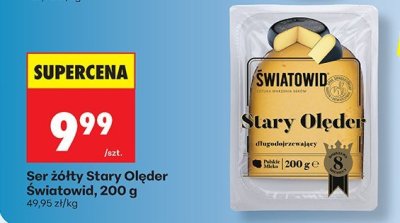 Ser żółty Stary Olęder, 200 g promocja w Biedronka