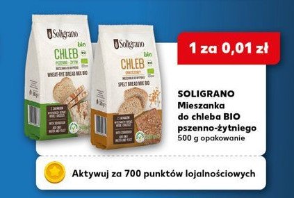 Mieszanka chleb pszenno-żytni Soligrano promocja