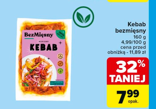 Kebab słodkie chilli Bezmięsny promocja