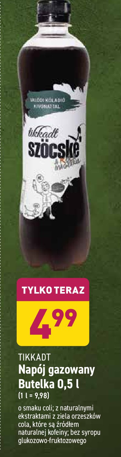 Napój cola promocja w Aldi