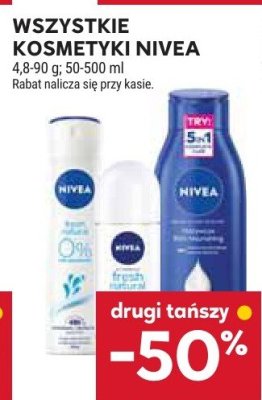 Kosmetyki nivea promocja w Stokrotka