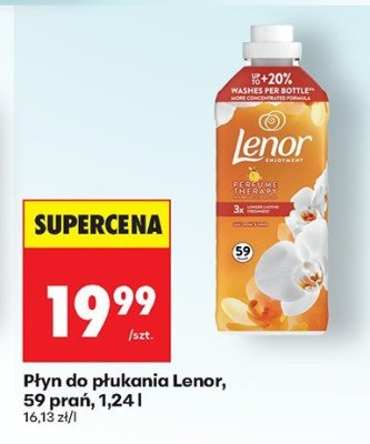Płyn do płukania 59 prań, 1,24 l promocja w Biedronka