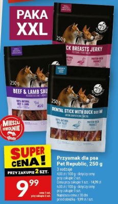 Przysmak dla psa Pet Republic 250g 3 rodzaje promocja w Twój Market