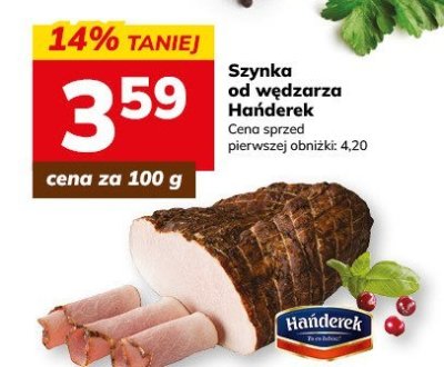 Szynka od wędzarza Hańderek promocja w Hitpol