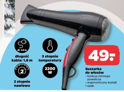Suszarka do włosów hd180 Braun promocja w Netto