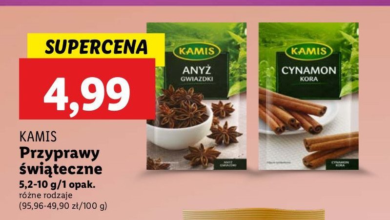 Cynamon kora Kamis promocja