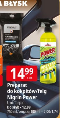 Preparat do kokpitów/felg Nigrin Power Uni-Tarpin Do szyb promocja w Leclerc